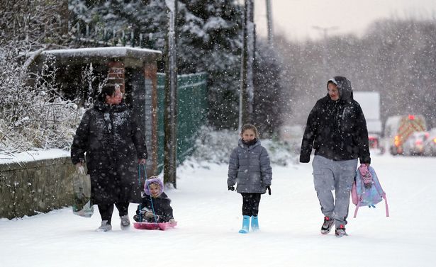 英国降雪:英国的五个地区将受到极地风暴的袭击——见完整列表